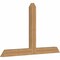Ekena Millwork Portland Timber Gable Bracket, Western Red Cedar, 72"W x 45"H x 3 1/2"D x 5 1/2"F, 15/12 Pitch GBW072X45X0406POR00SWR - alternate 5